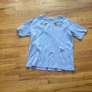 Uniqlo Studio Sanderson Floral Embroidered T Shirt